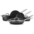 thumbnail image 1 of Calphalon 8 Pc Cookware Set w/ 2 Fry Pans, Saucepan, Pot, Skillet, and Lids, 1 of 7