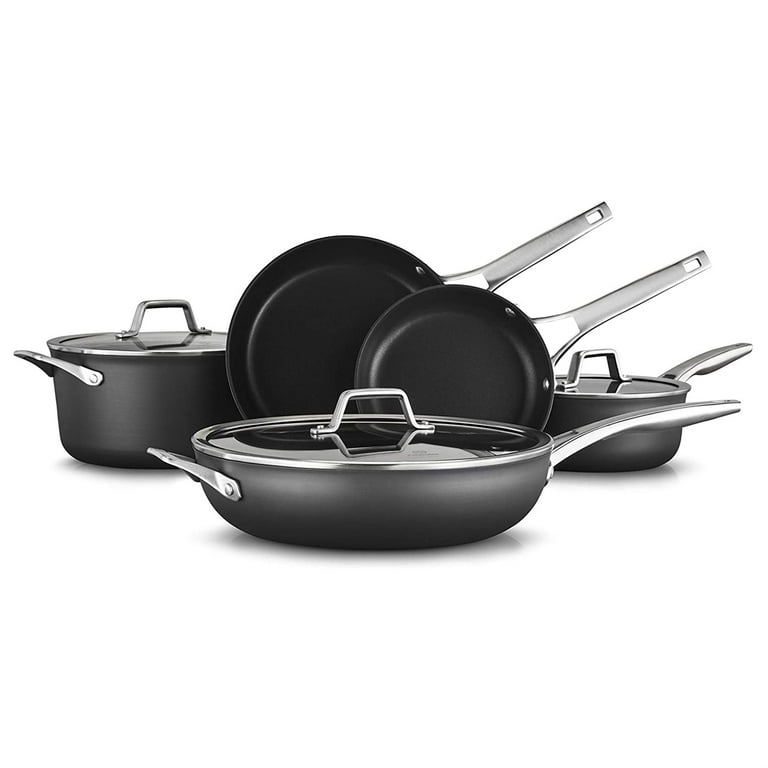 Calphalon Nonstick Pots and Pans set is on sale at Walmart