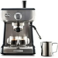 thumbnail image 1 of Calphalon BVCLECMP1 Temp iQ Espresso Machine with Steam Wand, Stainless, 1 of 5