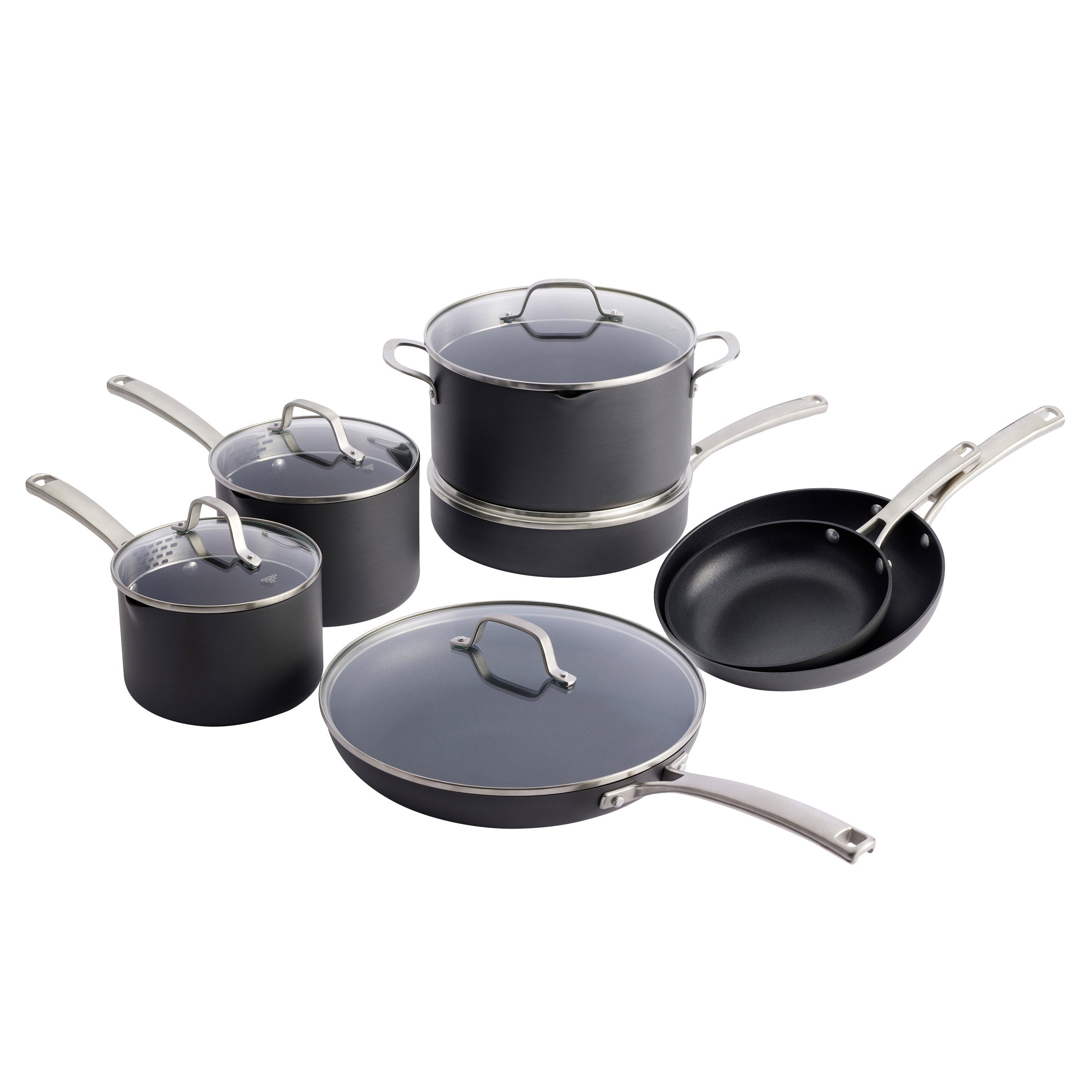 Calphalon Classic 12Piece Cookware Set with NonStick Coating