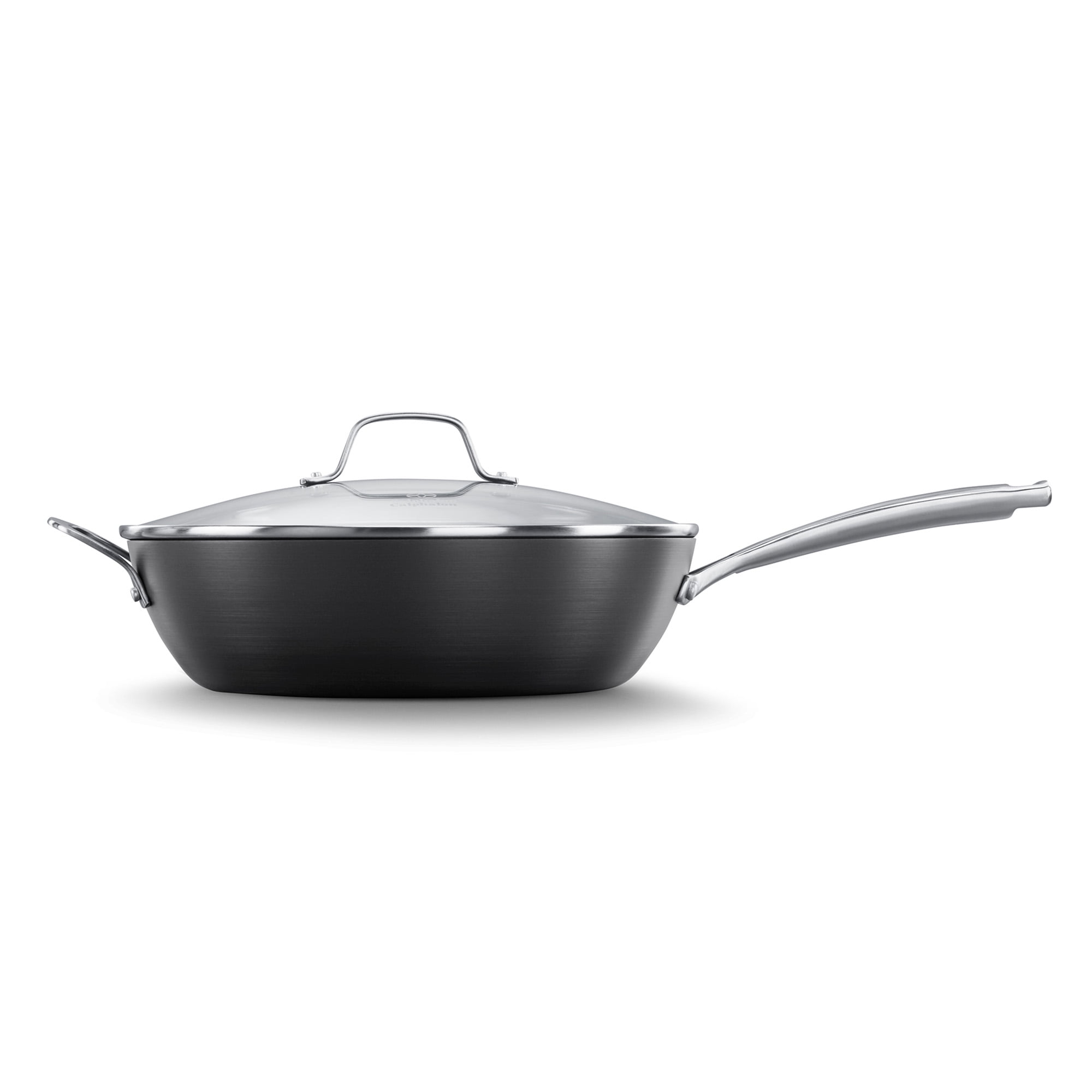Make kitchen cleanup a breeze w/ this Calphalon Nonstick 12-inch Pan for $24
