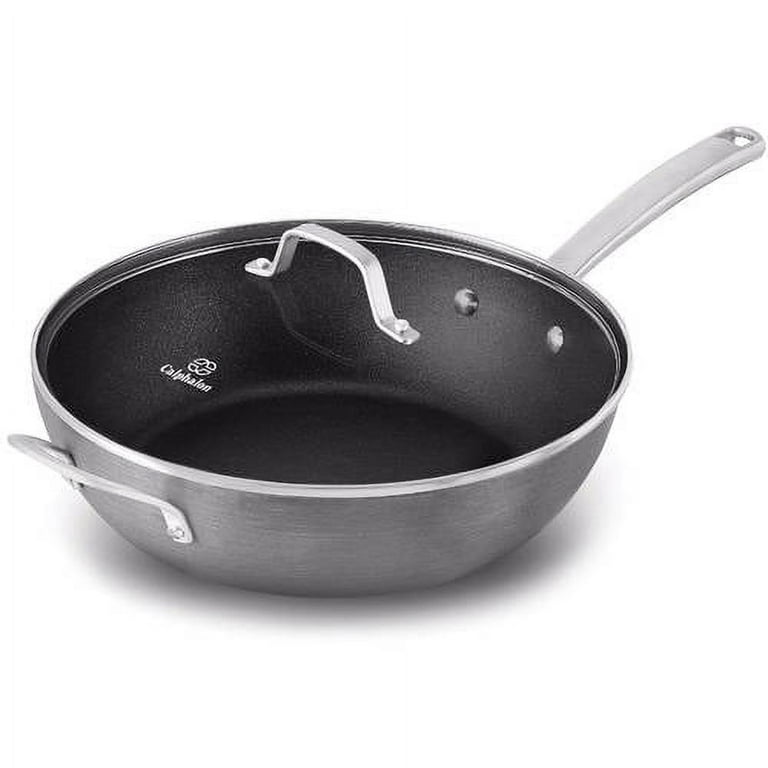 Calphalon Classic Nonstick 12-Inch Jumbo Fryer Pan with Cover 