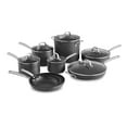 thumbnail image 1 of Calphalon Classic Nonstick Hard-Anodized 14-Piece Cookware Set, Grey, 1 of 7
