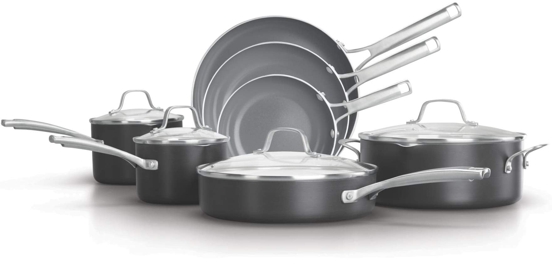 Calphalon Classic Non-Stick Aluminum 11-Piece Cookware Set