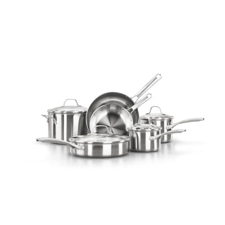 Calphalon Classic Stainless Steel 10-Piece Cookware Set