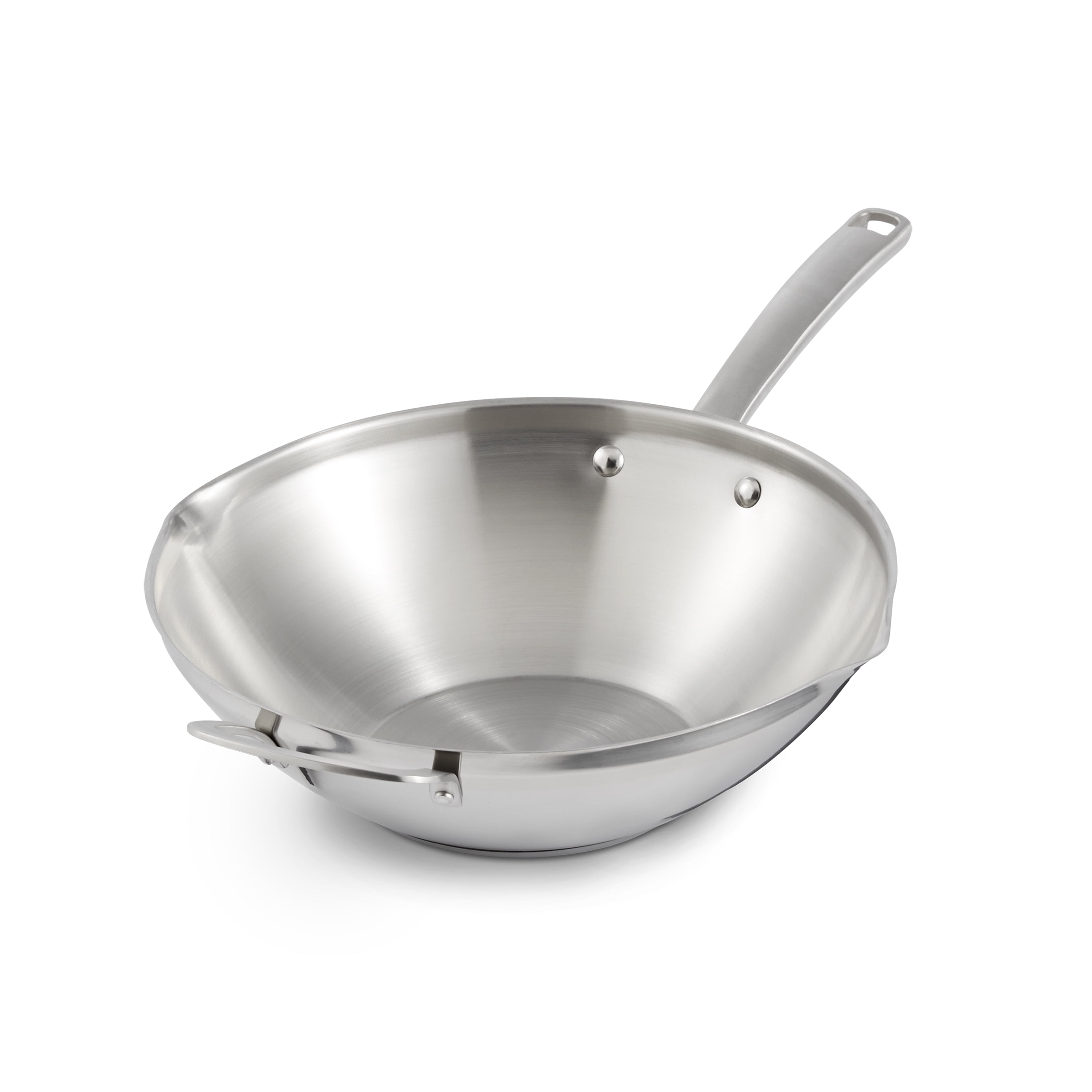 Calphalon #155 13 Stir Fry Pan Wok Two-handle, Stainless Steel