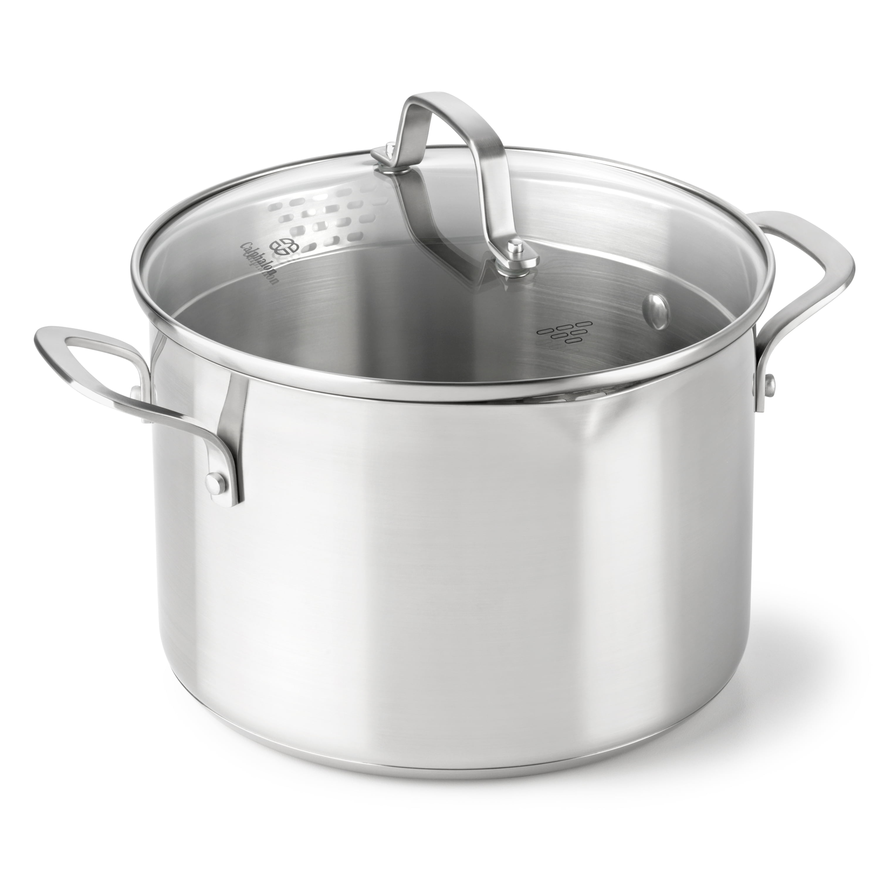 Calphalon Classic Stainless Steel 6 Quart Stock Pot With Cover 1891274 calphalon-classic-stainless-steel-6-quart-stock-pot-with-cover-1891274