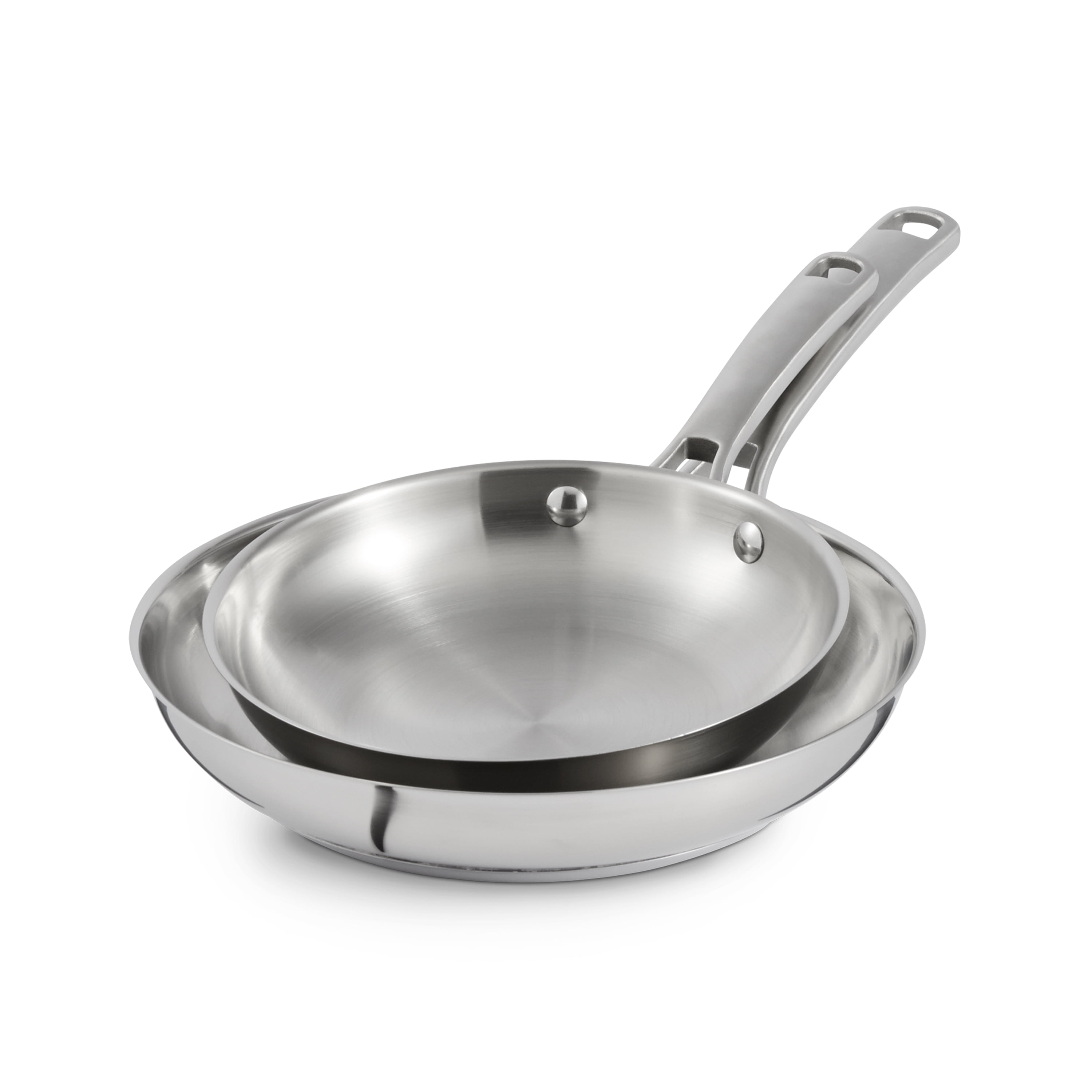 Calphalon Classic Stainless Steel 8-Inch and 10-Inch Fry Pan Set, 1891278 