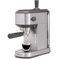 thumbnail image 1 of Calphalon Compact Espresso Machine, Home Espresso Machine with Milk Frother, Stainless Steel, 1 of 6