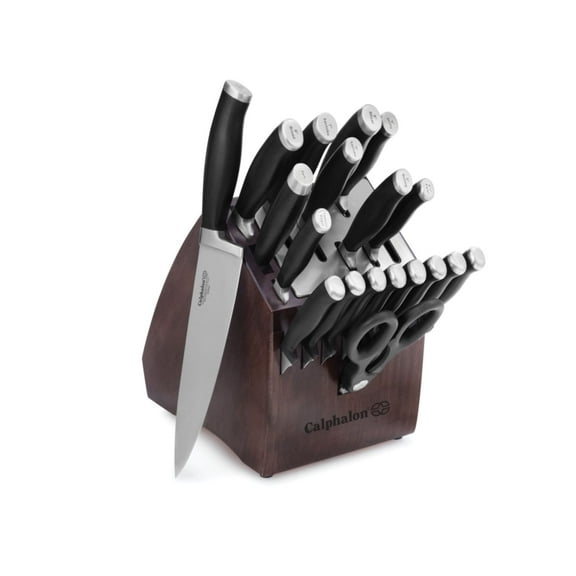 Calphalon Contemporary Self-Sharpening 20-Piece Cutlery Set with SharpIN Technology, 20 Piece