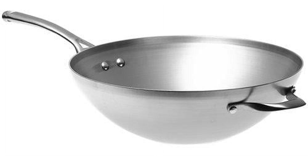 Calphalon 13 inch Hard-Anodized Nonstick Flat Bottom Wok - Very Good  Condition