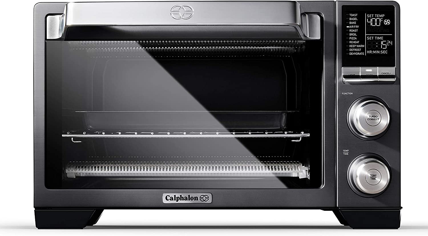 Calphalon Air Fry Convection Oven Countertop Toaster Oven Dark Stainless  Steel TSCLTRDG1-AF - Toasters & Toaster Ovens, Facebook Marketplace