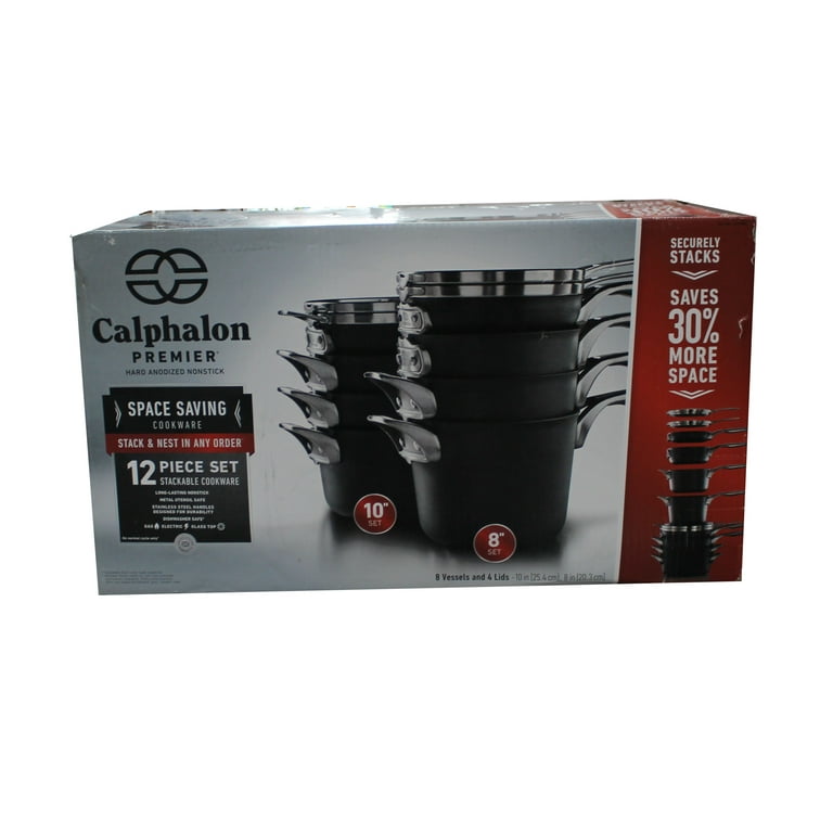 Calphalon Premier 12-Piece Review: Ultimate Space Saver!