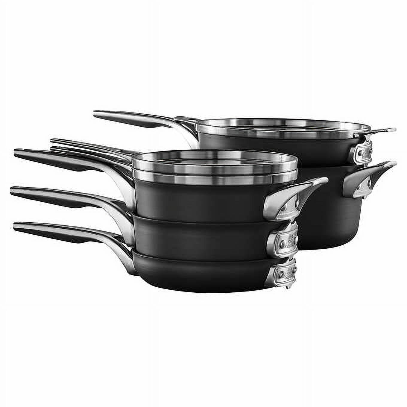 Calphalon® Premier™ Hard-Anodized Nonstick 8-Piece Cookware - Pick Your Plum