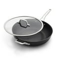 thumbnail image 1 of Calphalon Premier Hard-Anodized Nonstick 13-Inch Deep Skillet with Lid, 1 of 6