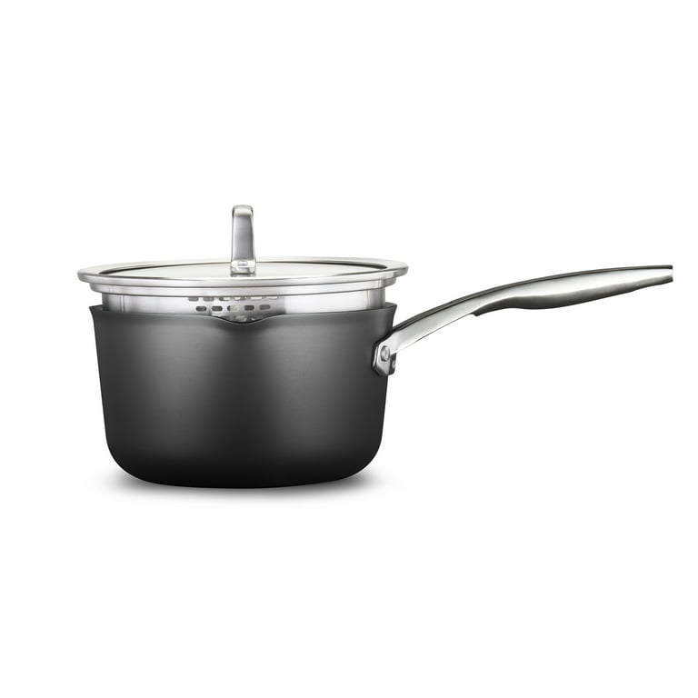 Premier 2.5 qt. Stainless Steel Sauce Pan with Glass Lid – Arborb