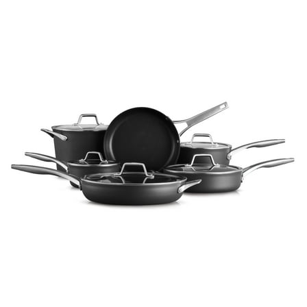 Calphalon Premier Hard-Anodized Nonstick 11-Piece Cookware Set