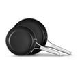 thumbnail image 1 of Calphalon Premier Hard-Anodized Nonstick 10-Inch and 12-Inch Fry Pan Set, 1 of 9