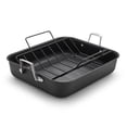 thumbnail image 1 of Calphalon Premier Hard-Anodized Nonstick 16-Inch Roasting Pan with Rack, 1 of 6
