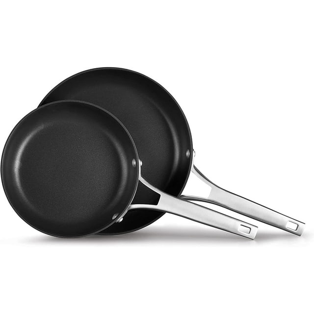 Calphalon Premier MineralShield Nonstick Frying Pan Set, 10Inch and 12