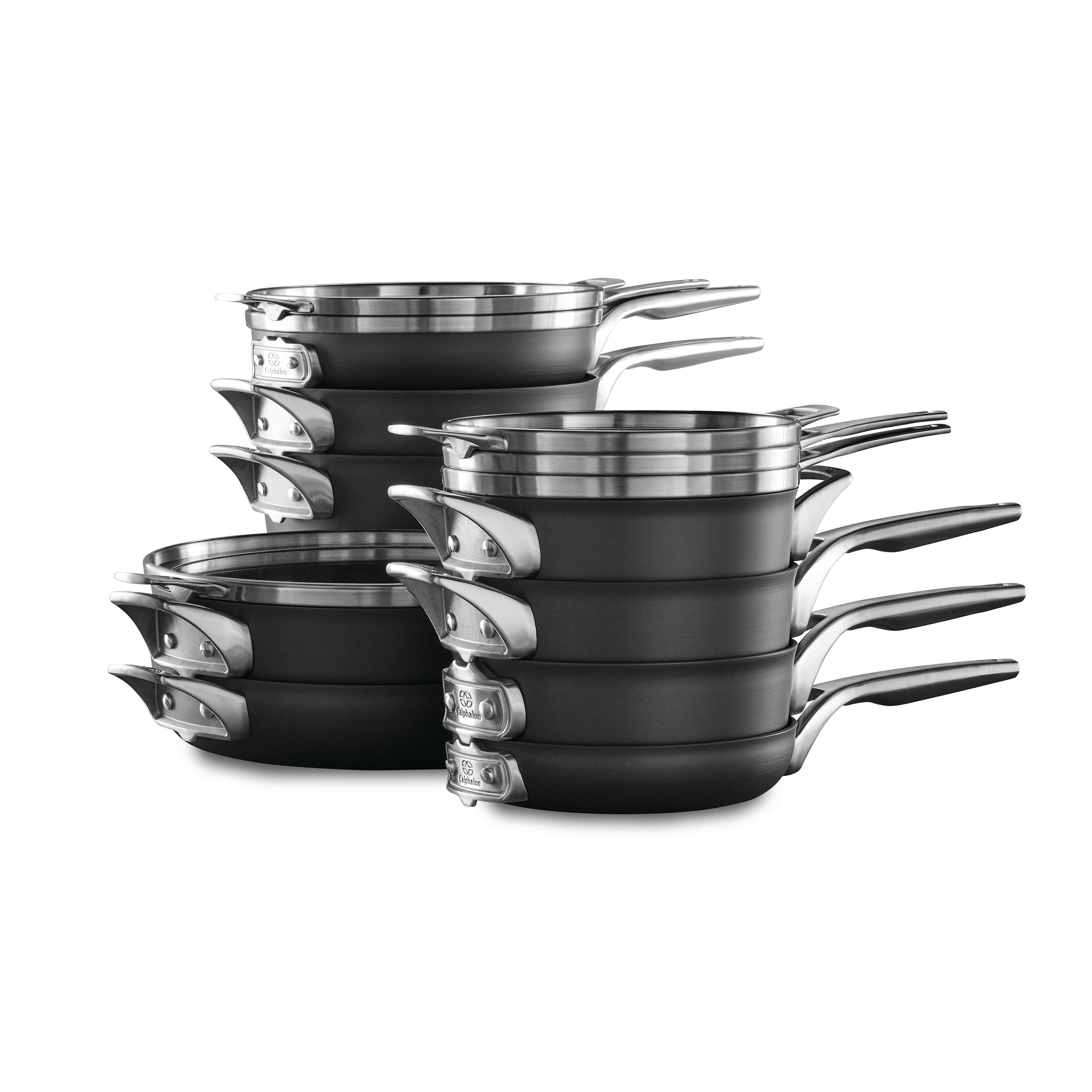 Calphalon Premier Nonstick Hard Anodized 11 Piece Cookware Set