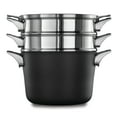 Calphalon Premier 8 Quart Stackable Space Saving Hard Anodized Nonstick