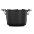 thumbnail image 1 of Calphalon Premier Space-Saving Hard-Anodized Nonstick Cookware, 8-Quart Stock Pot with Cover, 1 of 9