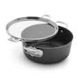 thumbnail image 1 of Calphalon Premier Space-Saving Hard-Anodized Nonstick 12-Inch Everyday Pan with Lid, 1 of 6