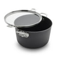 thumbnail image 1 of Calphalon Premier Space-Saving Hard-Anodized Nonstick 12-Quart Stock Pot with Lid, 1 of 6