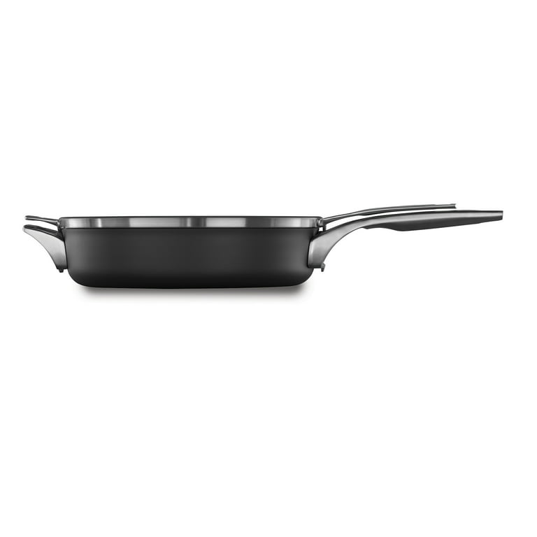 Calphalon Premier Space-Saving 12 MineralShield Non-Stick Everyday Pan  with Lid + Reviews