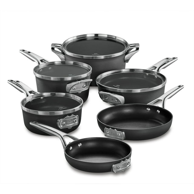 Calphalon Premier SpaceSaving MineralShield Nonstick Cookware, 10