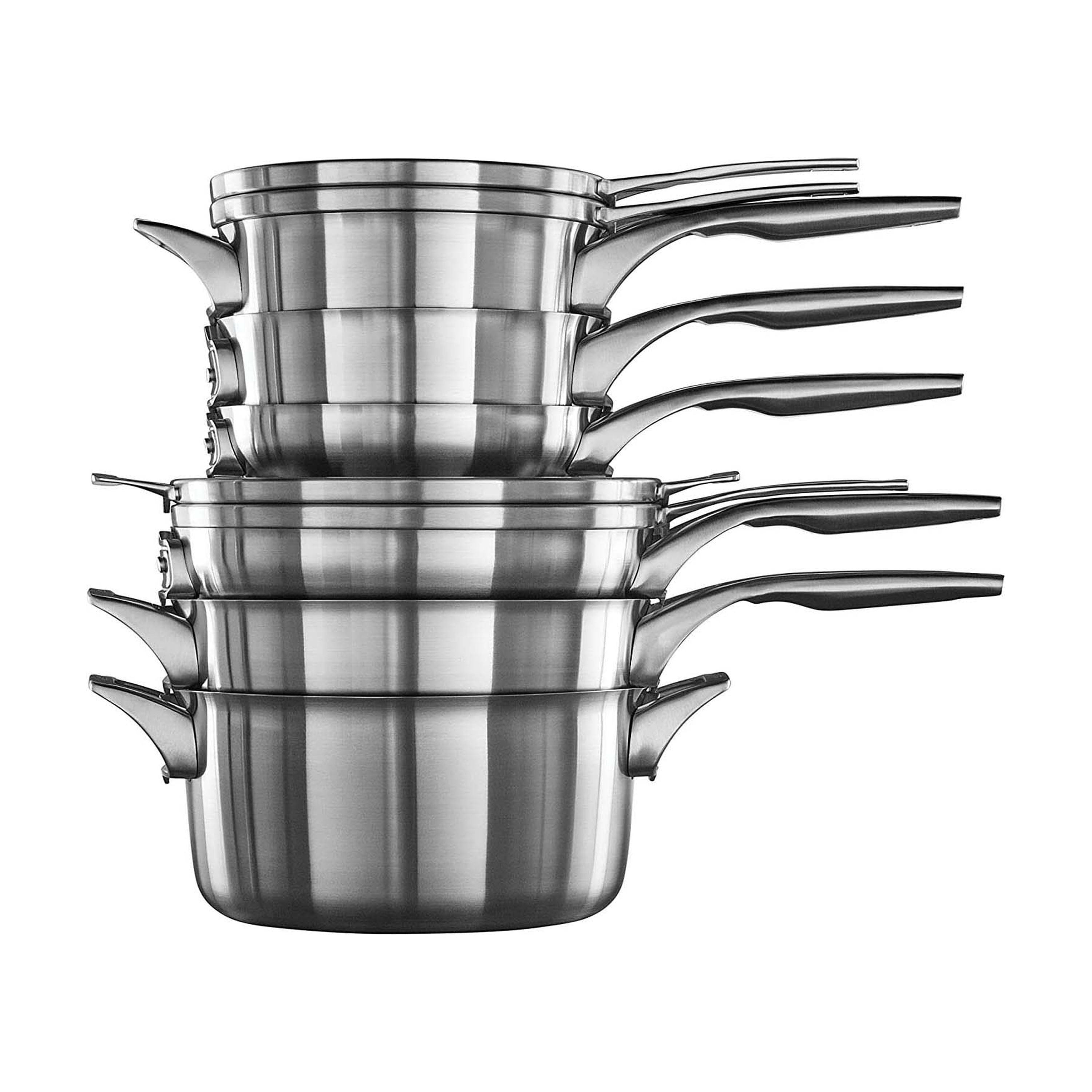 Calphalon Premier 12-Piece Stainless Steel Cookware Set – Storage Steals &  Daily Deals