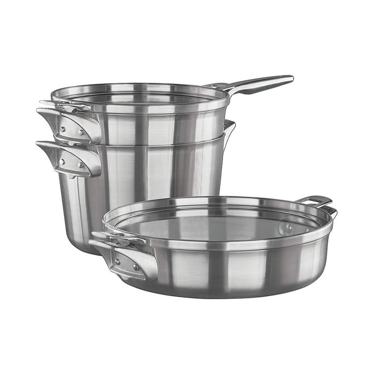 Calphalon Premier Space Saving Stainless Steel Supper Club