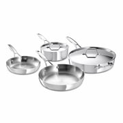 Calphalon Premier Stainless Steel 6-Piece Cookware Set with Lids