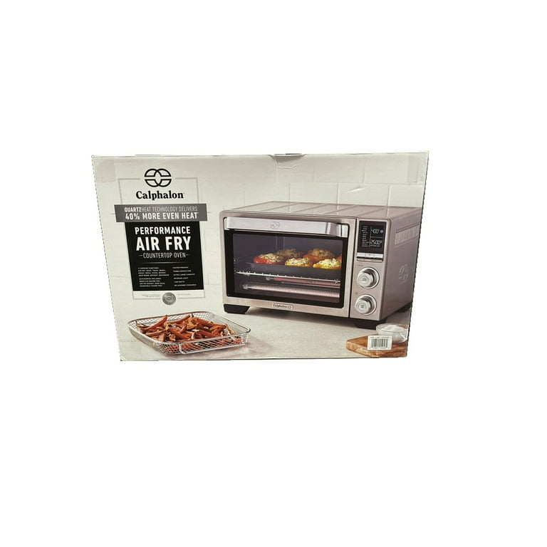 Calphalon Countertop Toaster Oven, Air Fryer, Convection, Stainless Quartz  Heat
