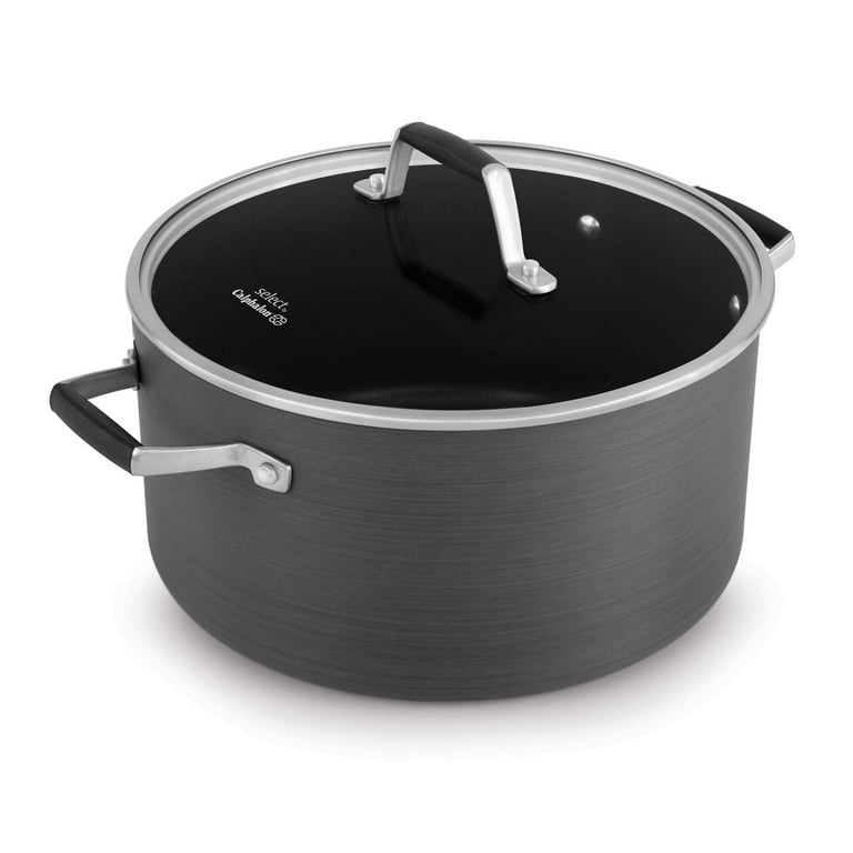 Calphalon Classic Hard-Anodized Nonstick Cookware, 5-Quart Dutch Oven with  Lid