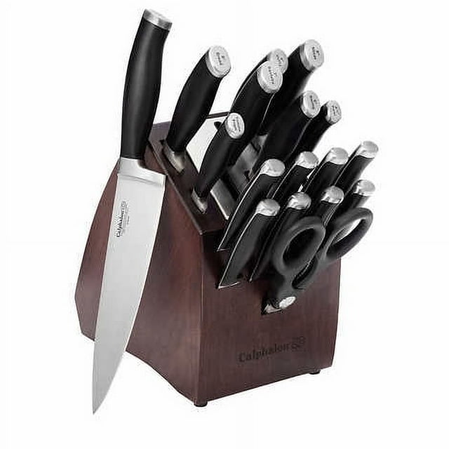 Calphalon Contemporary 18-Piece Self-Sharpening Knife Set with