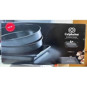 Calphalon Signature 3 Piece Baking Set Nonstick Ceramic Coating Bakeware