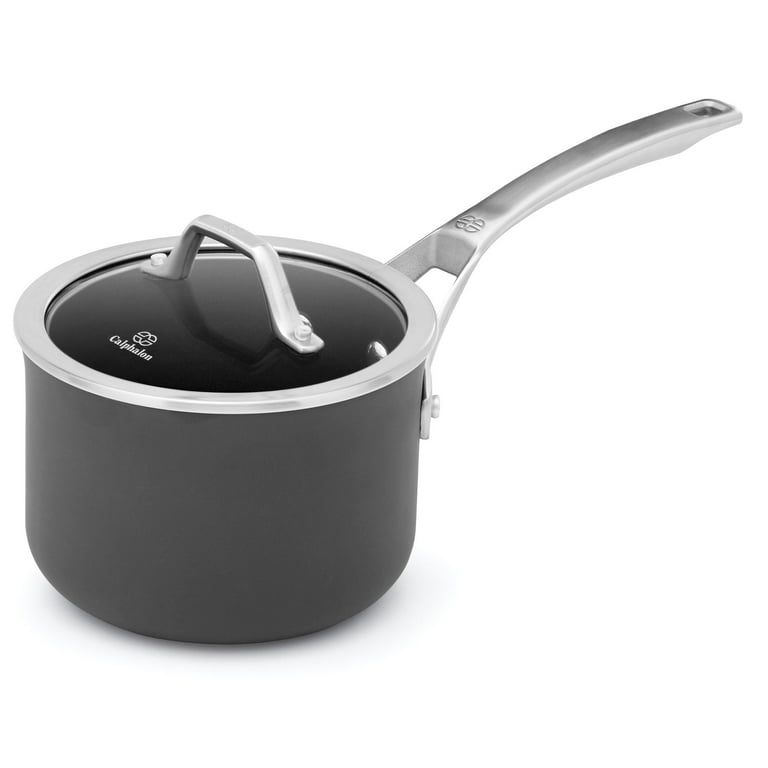 Calphalon Signature Hard-Anodized Nonstick 2-Quart Sauce Pan Calphalon Signature Hard-Anodized Nonstick 2-Quart Sauce Pan