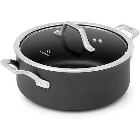 Calphalon Signature Hard-Anodized Nonstick 5-Quart Dutch Oven with Cover