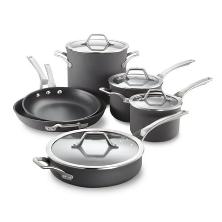 Calphalon Signature Hard-Anodized Nonstick 10-Piece Cookware Set