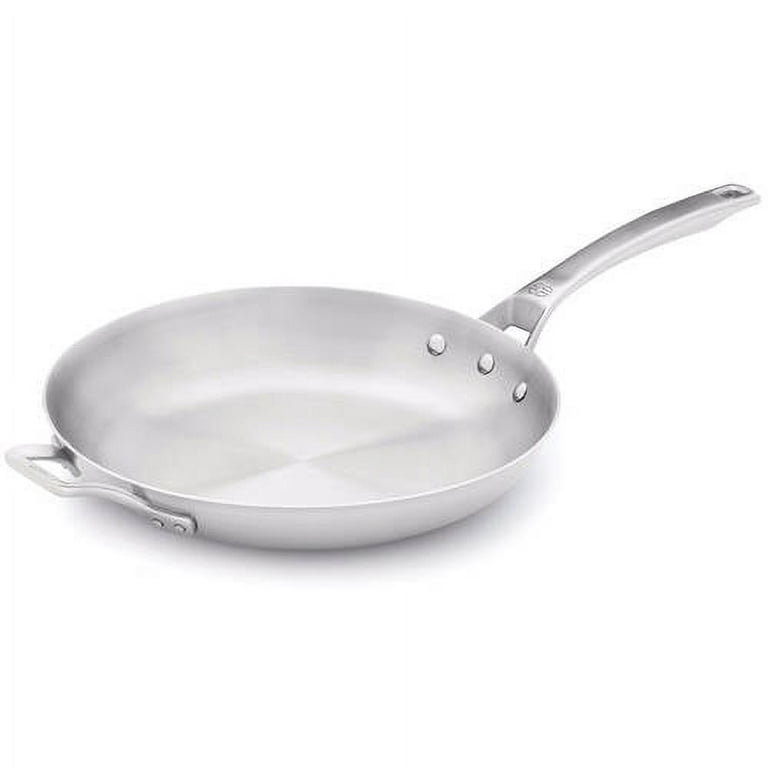 Calphalon Simply 12 Inch Stainless Steel Omelette Pan - Shop Frying Pans &  Griddles at H-E-B