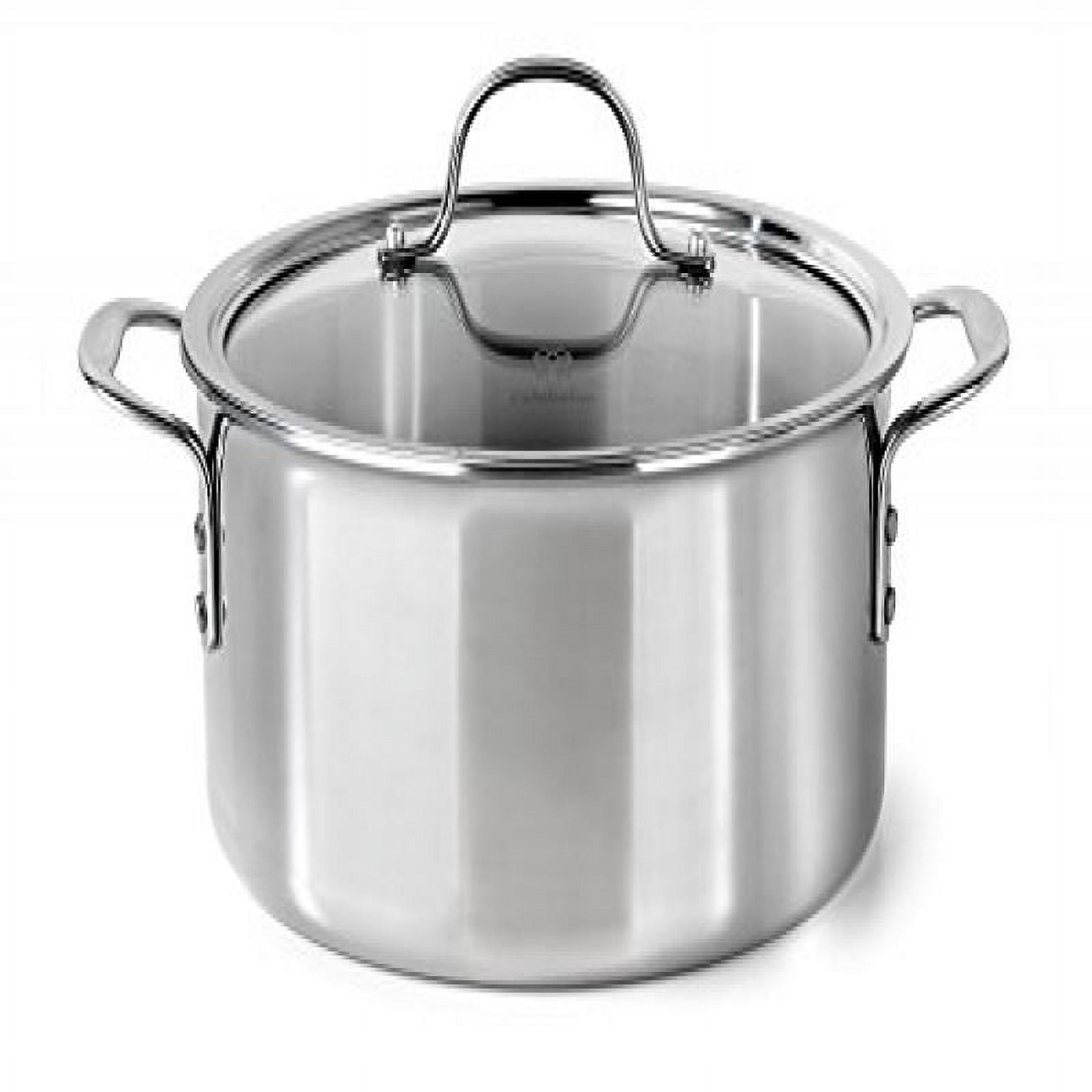 Calphalon Tri-Ply Stainless Steel Cookware, Dutch Oven, 5-quart
