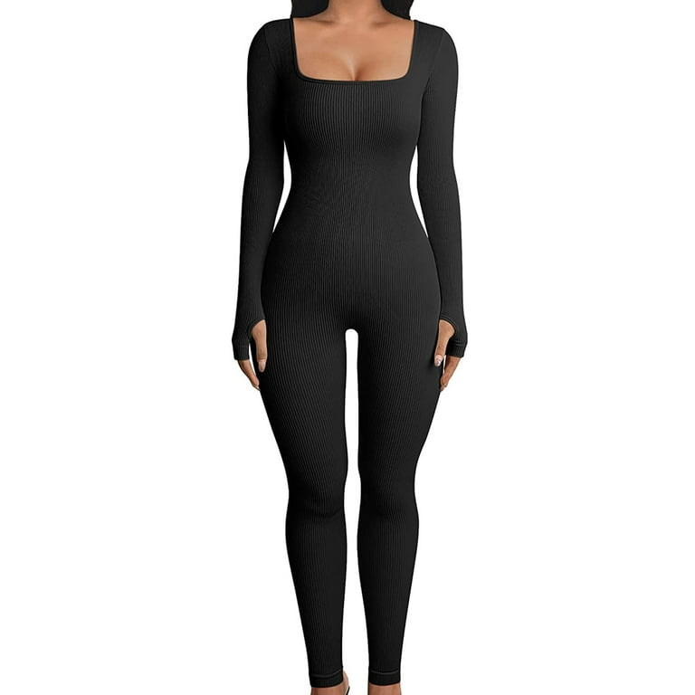 https://i5.walmartimages.com/seo/Calsunbaby-Women-Ribbed-One-Piece-Jumpsuits-Long-Sleeve-Square-Neck-Knit-Unitard-Bodycon-Jumpsuit-Yoga-Workout-Black-Square-Neck-M_f0fc2811-2829-4ac0-aba1-2d5546779774.c4ba5cce922206fb2a37f8126596a044.jpeg?odnHeight=768&odnWidth=768&odnBg=FFFFFF