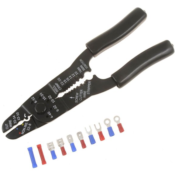 Calterm 05125 Slide Kit With Crimp Tool & 25 Terminals