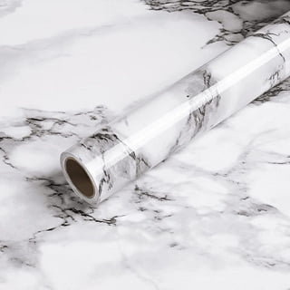 Marble Wallpaper Oil Proof Wall Stickers Kitchen Backsplash Protector 