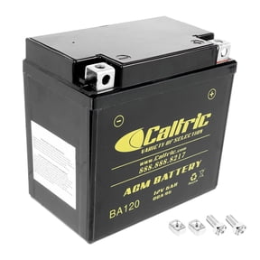 Caltric AGM Battery for Yamaha XT225 2001-2007 / XT250 2008-2023 / Ytz7s 12V 6Ah