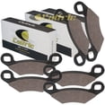 thumbnail image 1 of Caltric Front and Rear Brake Pads for Polaris Sportsman 570 EFI 2014-2020, 1 of 1