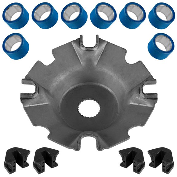 Caltric Moveable Plate Damper & Roller for Arctic Cat Prowler XT 650 2007-2009