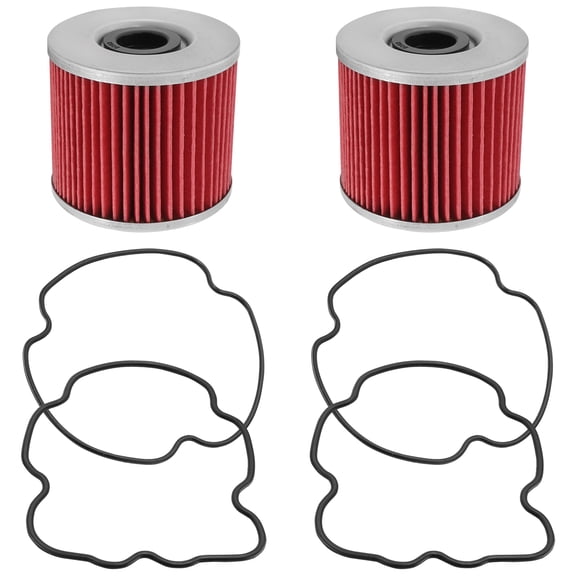 Caltric Oil Filter 2 Pack for Suzuki GS750 1977-1983 and Gs850G Gs850Gl 1979-1983